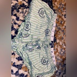 Two vintage pink and Victoria secret night shorts